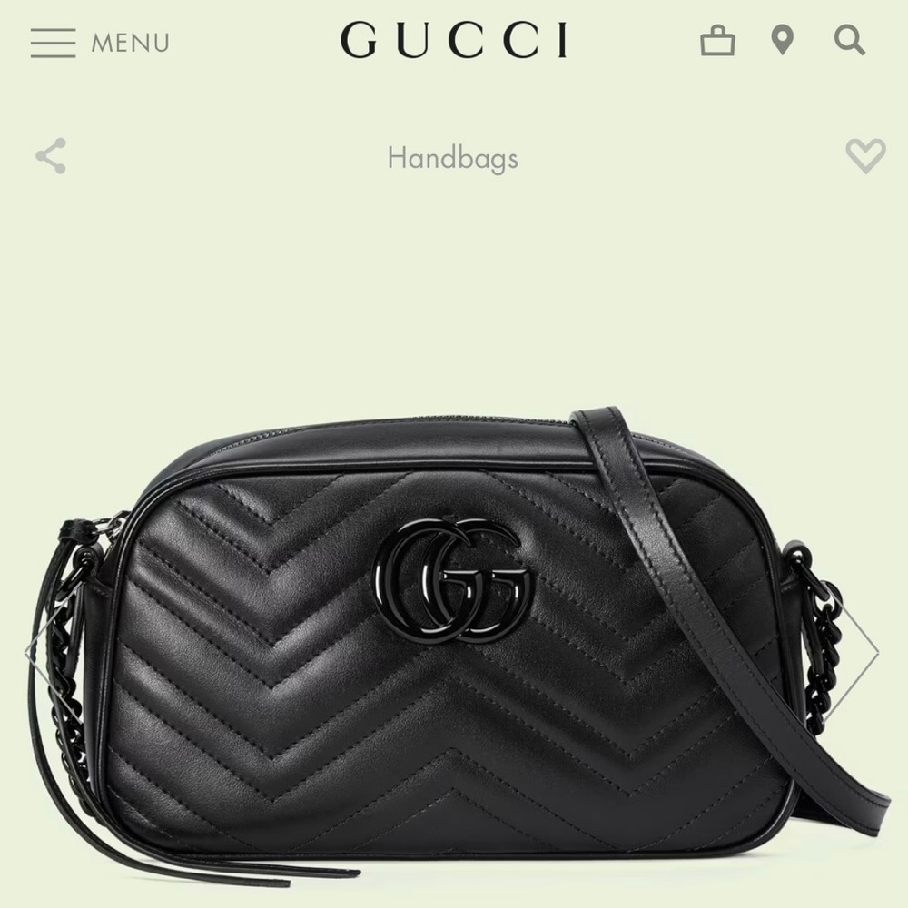 Gucci Marmont Small Shoulder/Crossbody Bag